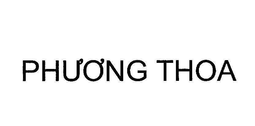 Mẫu nhãn hiệu PHƯƠNG THOA