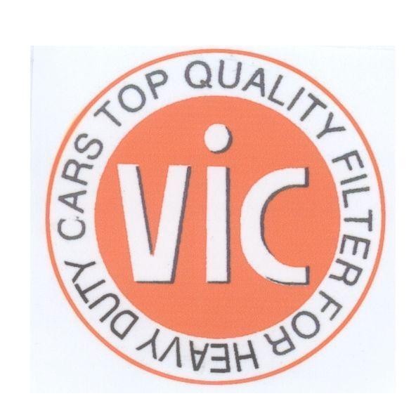 Mẫu nhãn hiệu VIC TOP QUALITY FILTER FOR HEAVY DUTY CARS