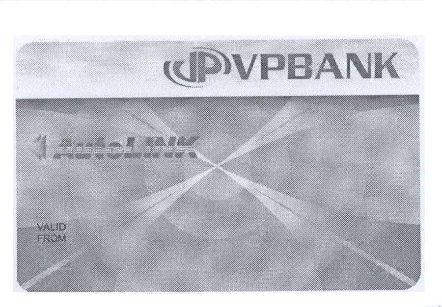Mẫu nhãn hiệu VP VPBANK AUTOLINK VALID FROM