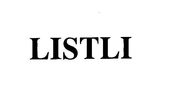 Mẫu nhãn hiệu LISTLI