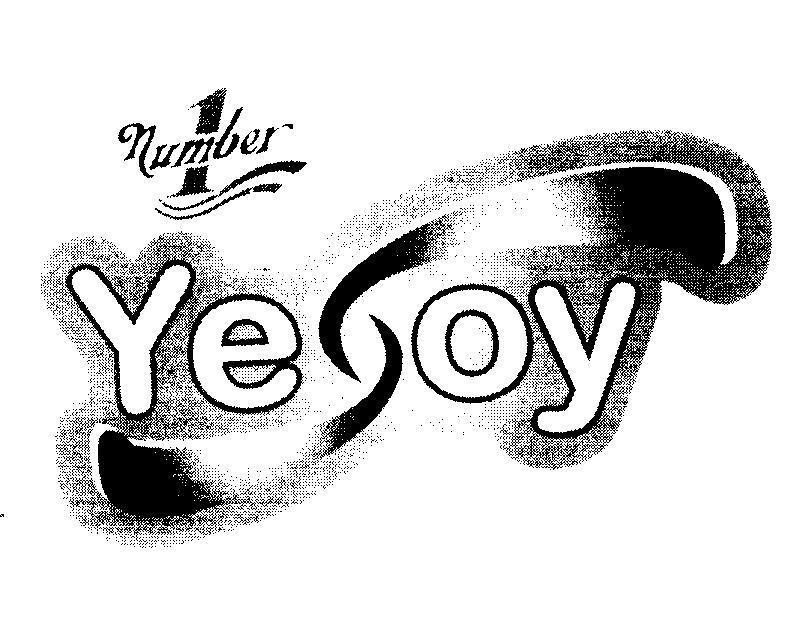 Mẫu nhãn hiệu YESOY Number 1