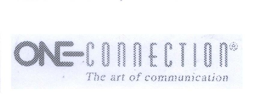 Mẫu nhãn hiệu ONE CONNECTION The art of communication