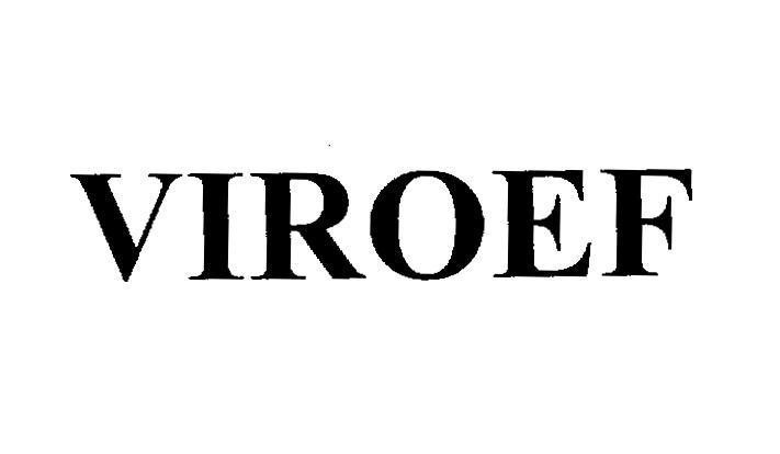 Mẫu nhãn hiệu VIROEF