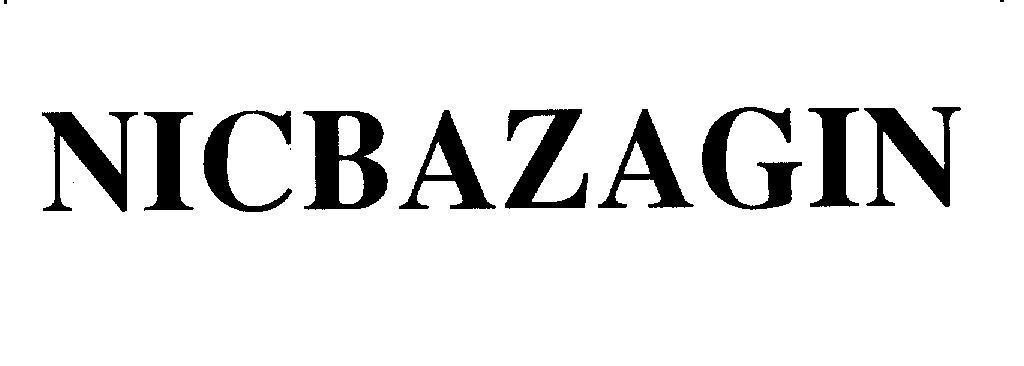 Mẫu nhãn hiệu NICBAZAGIN