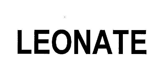 Mẫu nhãn hiệu LEONATE