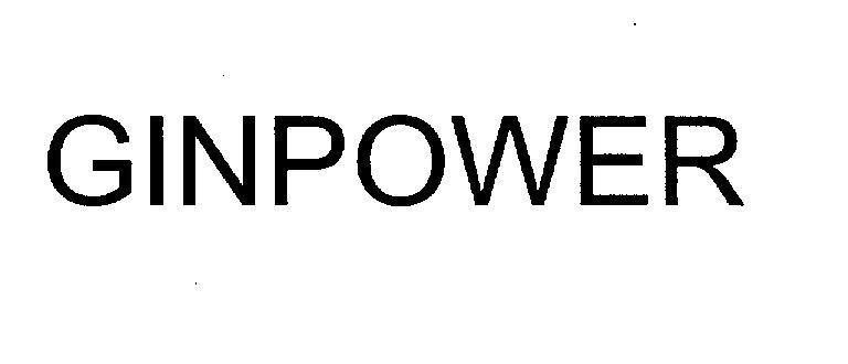 Mẫu nhãn hiệu GINPOWER