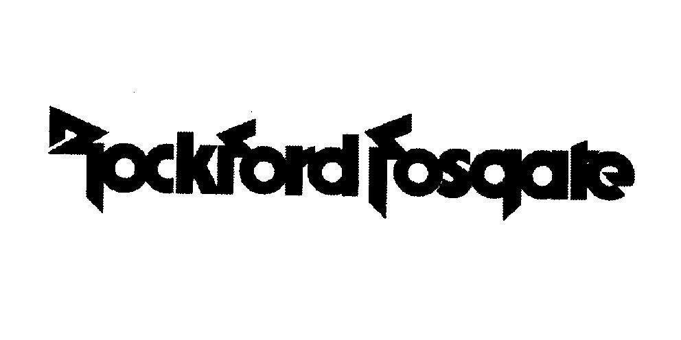 Mẫu nhãn hiệu ROCKFORD FOSGATE