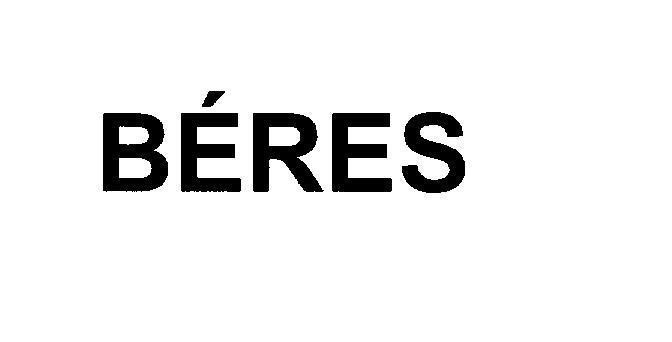 Mẫu nhãn hiệu Béres