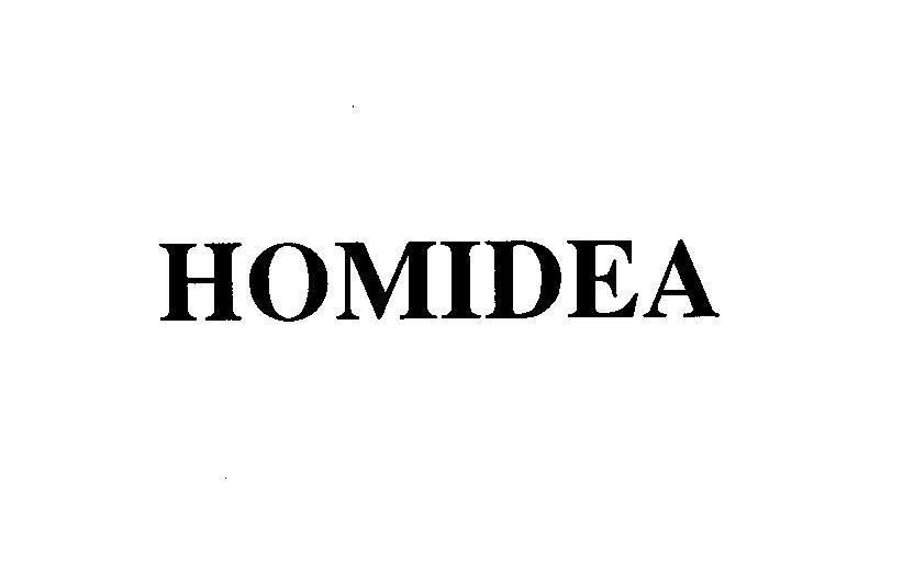 Mẫu nhãn hiệu HOMIDEA