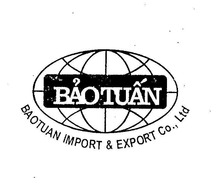Mẫu nhãn hiệu Bảo Tuấn BAOTUAN IMPORT & EXPORT CO LTD