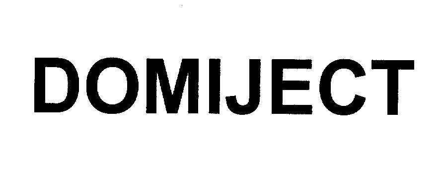 Mẫu nhãn hiệu DOMIJECT