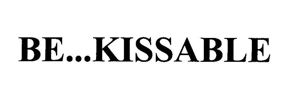 Mẫu nhãn hiệu BE...KISSABLE