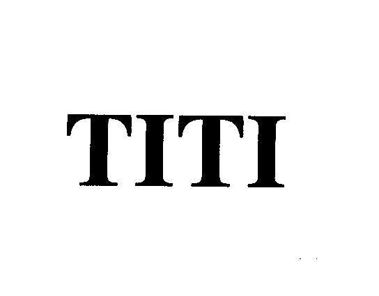 Mẫu nhãn hiệu TITI