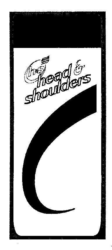 Mẫu nhãn hiệu HS HEAD E SHOULDERS