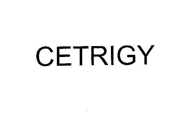 Mẫu nhãn hiệu CETRIGY