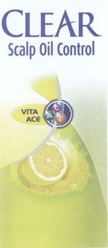 Mẫu nhãn hiệu CLEAR SCALP OIL CONTROL VITA ACE