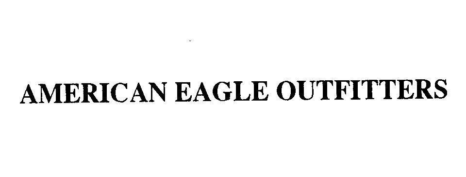 Mẫu nhãn hiệu AMERICAN EAGLE OUTFITTERS