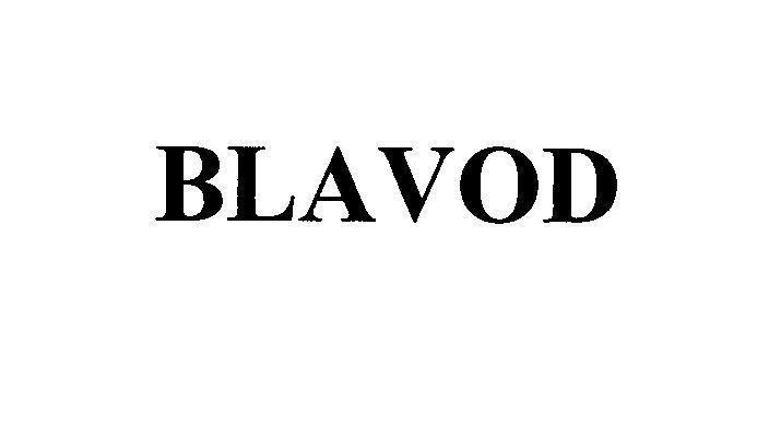 Mẫu nhãn hiệu BLAVOD
