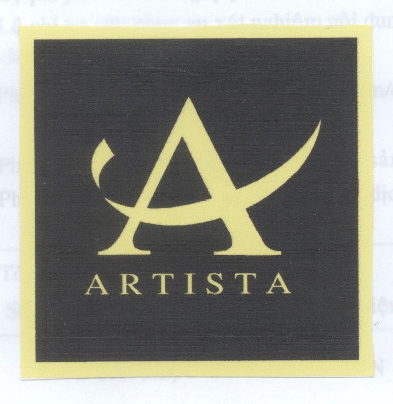 Mẫu nhãn hiệu A ARTISTA