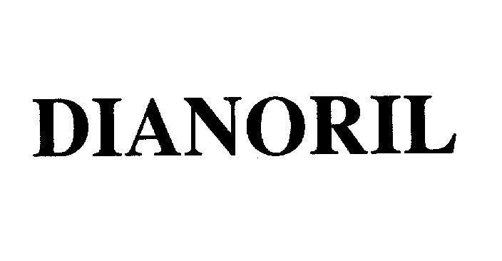 Mẫu nhãn hiệu DIANORIL