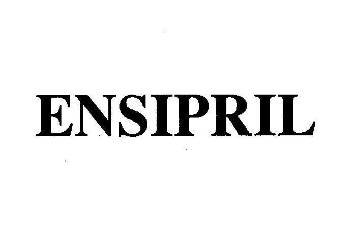 Mẫu nhãn hiệu ENSIPRIL
