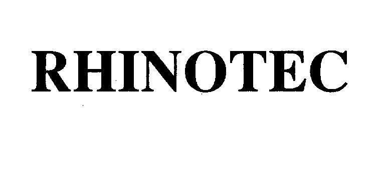 Mẫu nhãn hiệu RHINOTEC