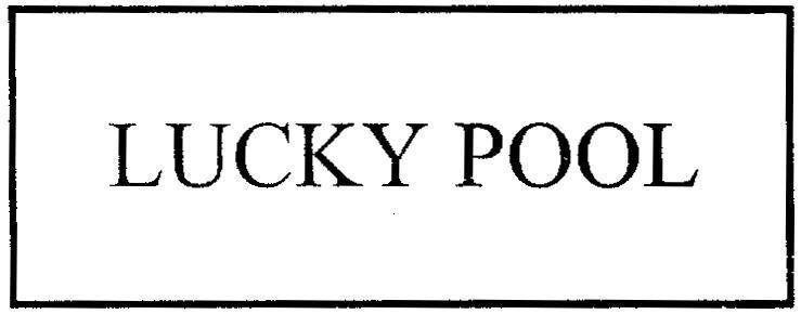 Mẫu nhãn hiệu LUCKY POOL