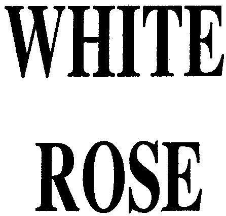 Mẫu nhãn hiệu WHITE ROSE