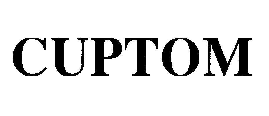 Mẫu nhãn hiệu CUPTOM