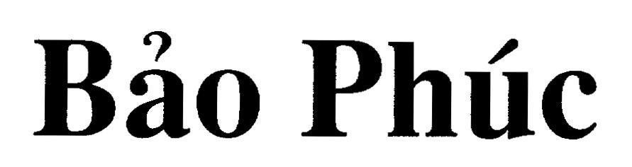 Mẫu nhãn hiệu Bảo Phúc