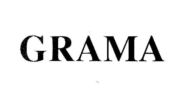 Mẫu nhãn hiệu GRAMA