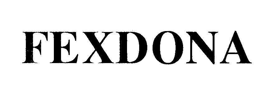 Mẫu nhãn hiệu FEXDONA