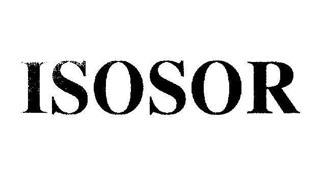 Mẫu nhãn hiệu ISOSOR