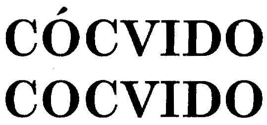 Mẫu nhãn hiệu Cócvido