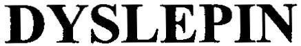 Mẫu nhãn hiệu DYSLEPIN