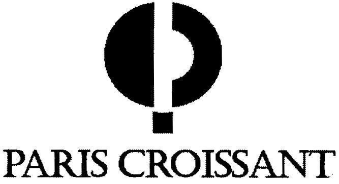 Mẫu nhãn hiệu PARIS CROISSANT