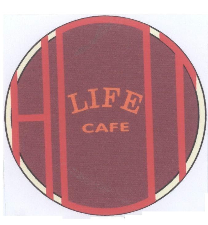Mẫu nhãn hiệu HOT LIFE CAFE