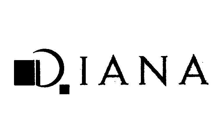 Mẫu nhãn hiệu DIANA
