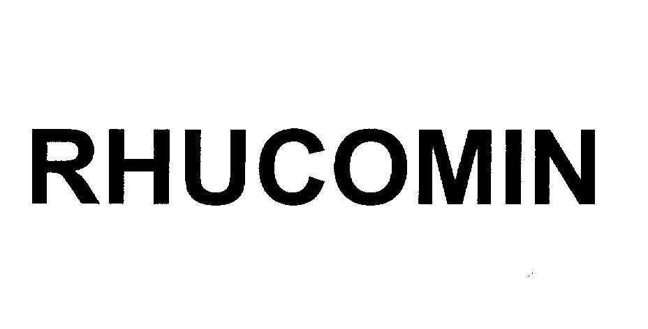 Mẫu nhãn hiệu RHUCOMIN