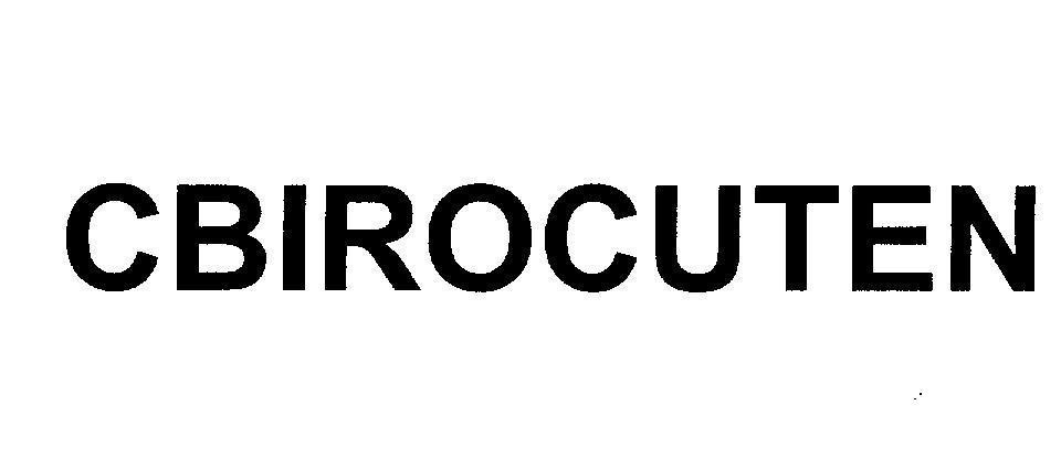 Mẫu nhãn hiệu CBIROCUTEN