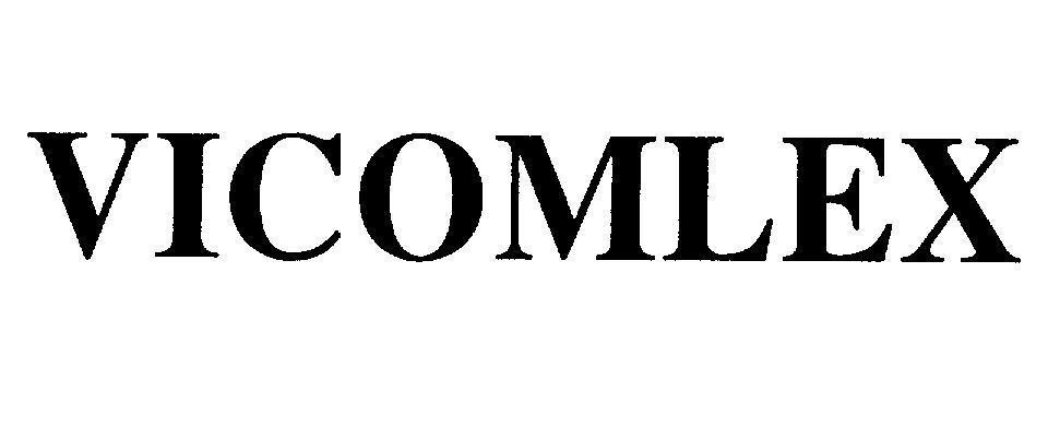 Mẫu nhãn hiệu VICOMLEX
