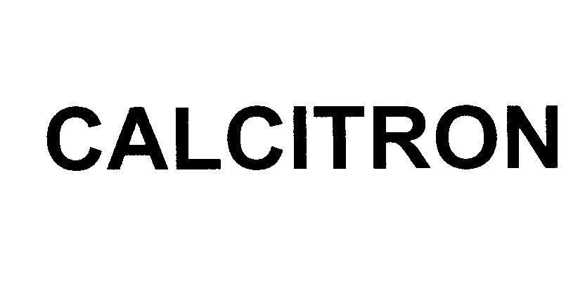 Mẫu nhãn hiệu CALCITRON