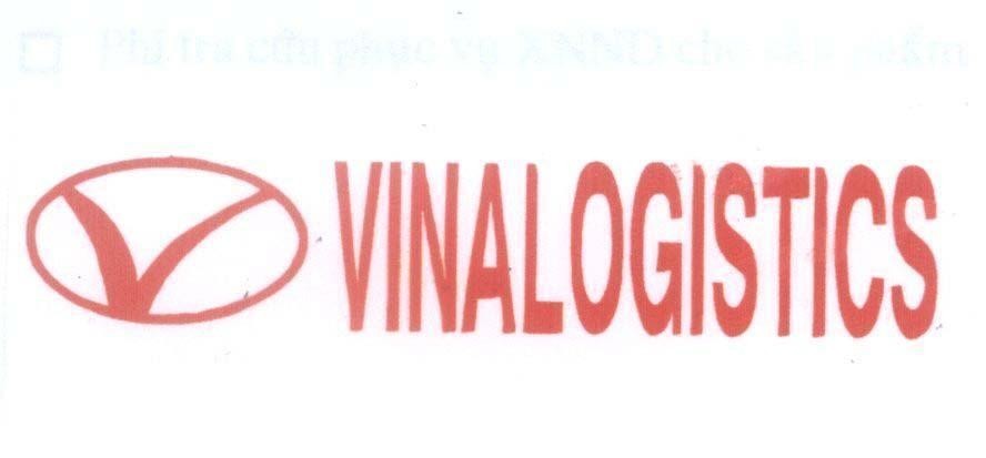 Mẫu nhãn hiệu V VINALOGISTICS