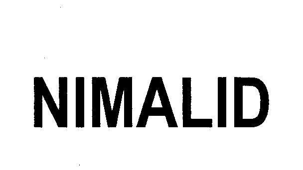 Mẫu nhãn hiệu NIMALID