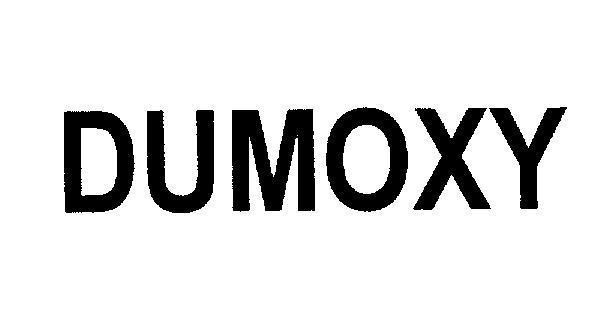 Mẫu nhãn hiệu DUMOXY