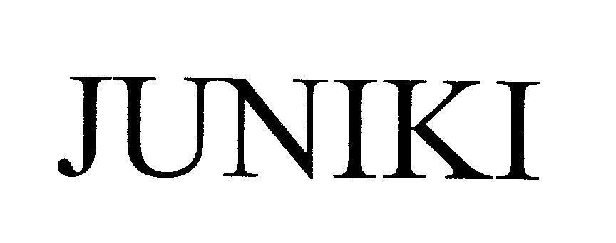 Mẫu nhãn hiệu JUNIKI