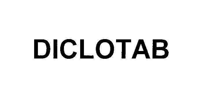 Mẫu nhãn hiệu DICLOTAB