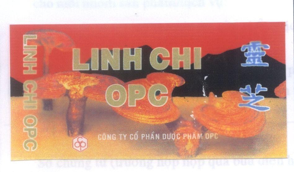 Mẫu nhãn hiệu LINH CHI OPC