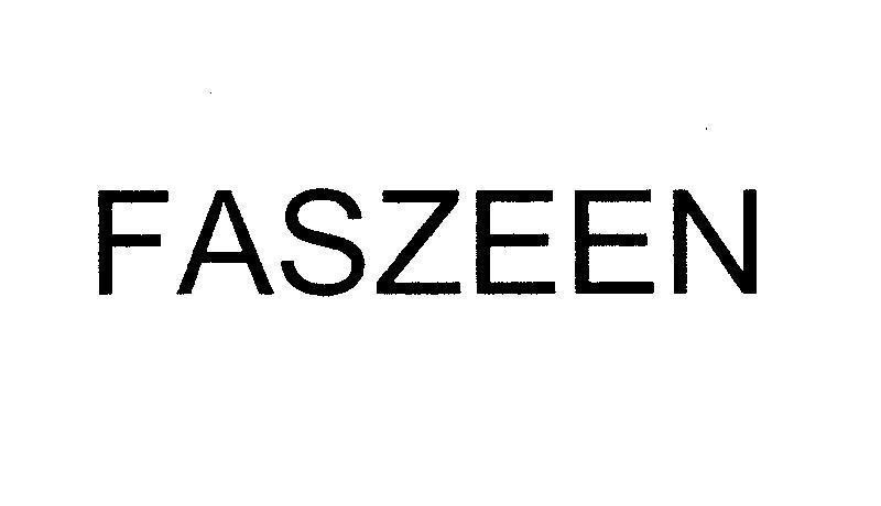 Mẫu nhãn hiệu FASZEEN