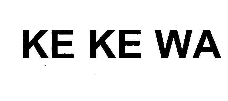 Mẫu nhãn hiệu KE KE WA